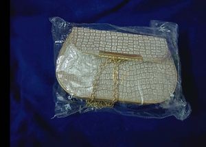Sparkling Gold Clutch Bag