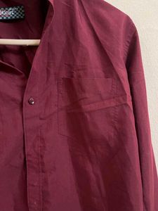 Burgundy Shirt For Both Men Nd Women🤎