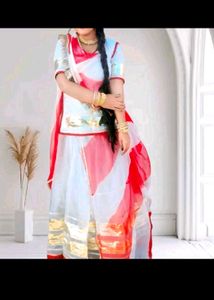 SAWAN SPACAIL..Red & White rajputi poshak