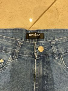 Denim Cargo Shorts