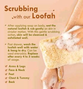 Nat Habit (Natural Sun-dried Loofah Body Sponge)