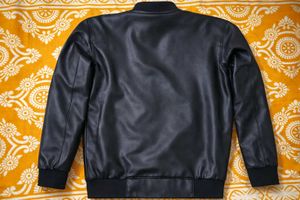 Stylish Black Faux Leather Jacket