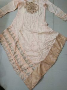 Elegant Peach kurta