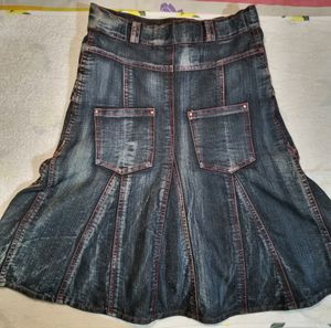 Petite Denim Skirt