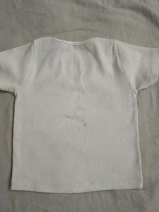 Basic White V-Neck T-Shirt
