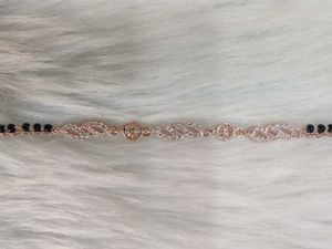 Rose Gold Pure Silver Bracelet For Women Nd Girls