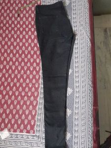 charcoal black stracheble jeans ...its a fitted je