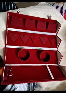 Red Velvet Jewelry Box