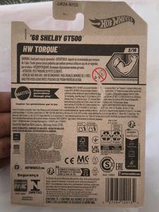 68 SHELBY GT500 HOTWHEELS