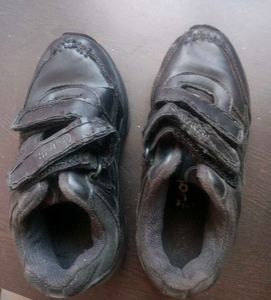 Black Velcro Sneakers