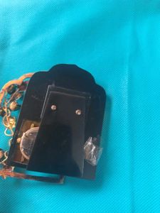Vintage Krishna Figurine Table Clock