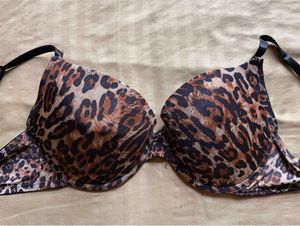 Animal Print Push Up Bra