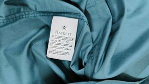 Men's Teal Button-Down Shirt