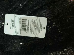 Shein sequined mini hot pants with side zip