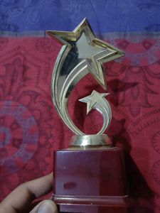 Silver Star Trophy Award