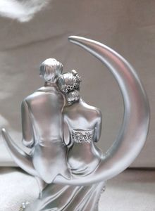 Moon Couple Showpiece Valentine Gift Love Decor ✨️