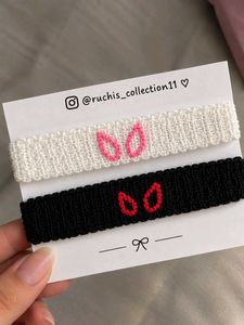 Spiderman inspired knit Couple Bracelets