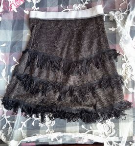 Sparkly Fringe Mini Skirt ibiza vibeee
