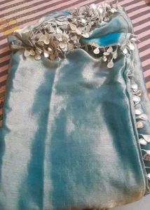 Stylish Shimmery Saree