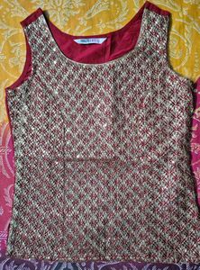 Embellished Ethnic Top