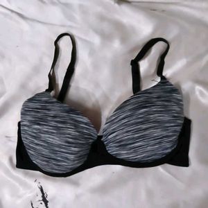 Stylish Bra - Grey &amp; Black