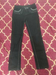 Stylish Black Denim Jeans