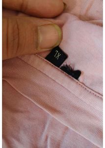 Pink Batwing Sleeve Top
