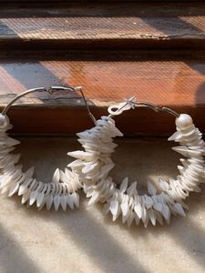 Shell Hoop Earrings