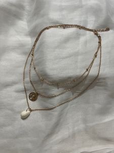Combo Layered Jewellery | Golden &amp; Silver Necklace