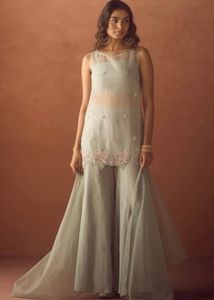 Elegant Chiffon Kurta Set