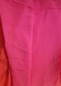 Pure Georgette Multishade Saree Upada Silk Blouse