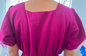 Elegant Purple Tiered Maxi Dress