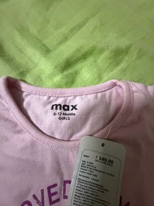 Max Pink T-Shirt Loved My Family
