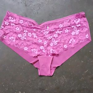 Pink Lace Bra &amp; Panty Set