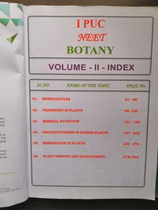 NEET BOTANY MATERIAL(2 VOLUMES)