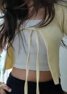 Tie-Front Cardigan