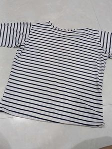 Striped Long Sleeve Top