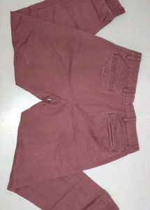 Burgundy Jogger Pants