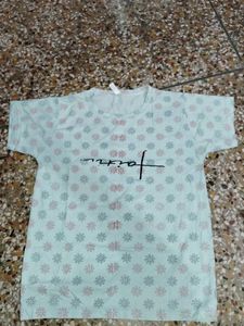 Cute Floral Print T-Shirt