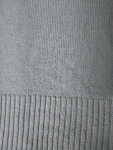 Light Blue Knit Off-the-Shoulder Sweater