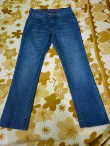 Classic Blue Denim Jeans.