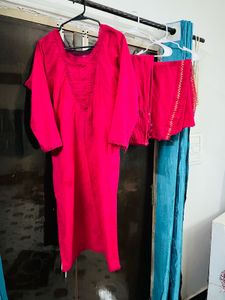 Vibrant Pink Kurta Set