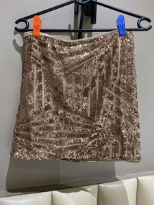 Sparkling Sequin Mini Skirt