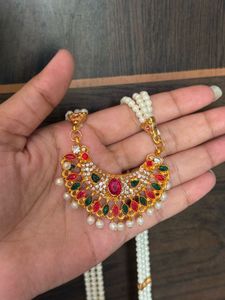 Indian Traditional Kundan Necklace Set