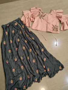 Embroided Lehenga choli set