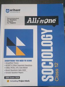 Arihant All in One Sociology Class 12