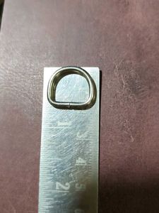 Silver D-Ring for Crafting Combo set 20 pcs
