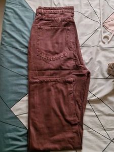 Brown Casual Pants