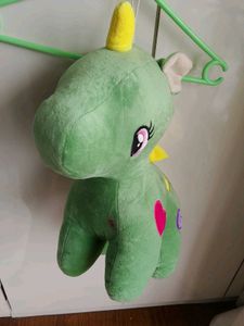 Green Unicorn Plush Toy