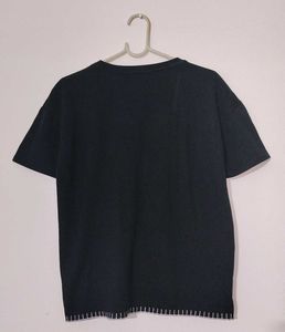 Embellished T-Shirt with Tassels